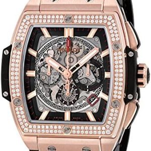 Spirit of Big Bang 18kt King Gold Diamond Mens Watch 601.OX.0183.LR.1104